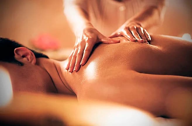 Ambiente reservado do Spa Homem