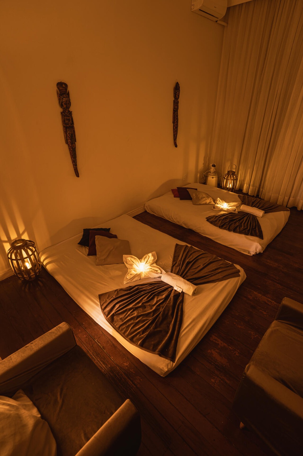 Estrutura reservada da Sala 3 do Spa Homem